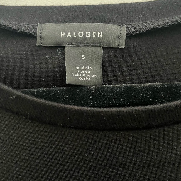 Halogen Black Top with Bows - Picture 7 of 9